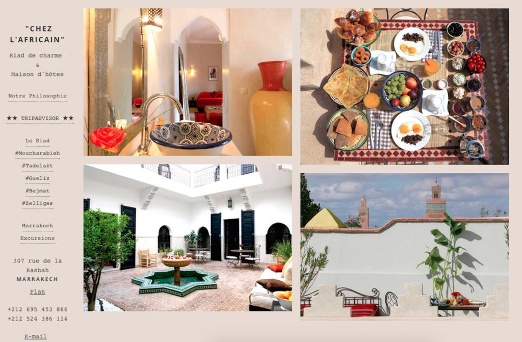 Riad Chez L'Africain Маракеш Екстериор снимка